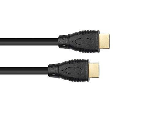 Tilslutningskabel HDMI 2.0b, 4K / UHD @60Hz, 18 Gbit/s, guldbelagte kontakter, sort, 1m, Good Connecti (4520-010)