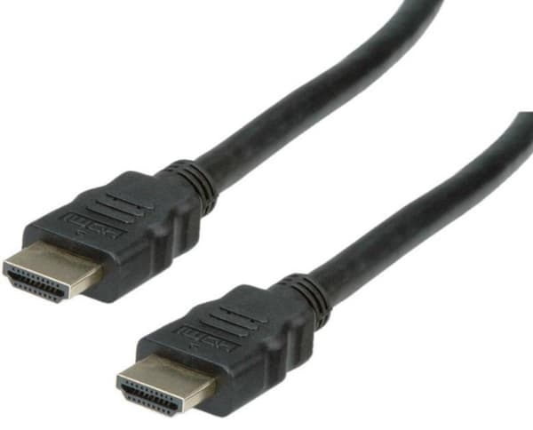 Gode forbindelser HDMI kabel version 2.0 (4K 60Hz HDR) / sort - 1 meter