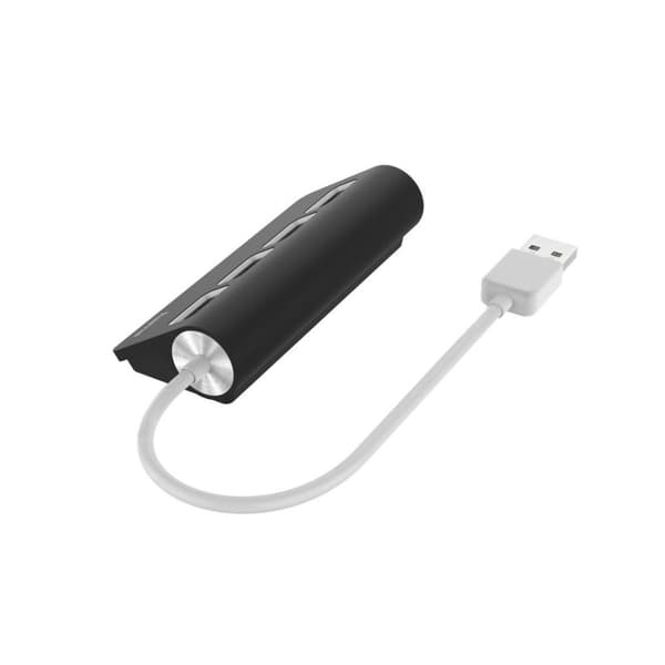 Hama USB-hubb 4-portars USB 2.0 480 Mbit/s Svart
