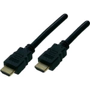 Schwaiger højhastigheds HDMI-kabel med Ethernet, 1,5 m, sort, HDMI-stik > HDMI-stik, Ultra HD, 4K, 3D, 18 Gbit/s