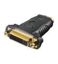 Pikkukuva 10 / 10: Goobay Premium HDMI (v) - DVI-I Dual Link (v) -sovitin / musta