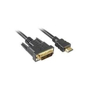 Sharkoon 2m HDMI til DVI-D