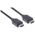 Miniatyrbillede 2 af 4: Manhattan - Video/Audio/Netværkskabel - HDMI - HDMI 19-pin (M) - HDMI 19-pin (M) - 5,0m - skærmet - Sort (323239)
