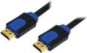 LogiLink - HDMI med Ethernet-kabel - HDMI (M) til HDMI (M) - 1 m
