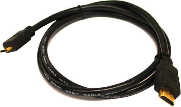 HDMI till Mini HDMI High Speed med Ethernet-kabel (1,0 meter)