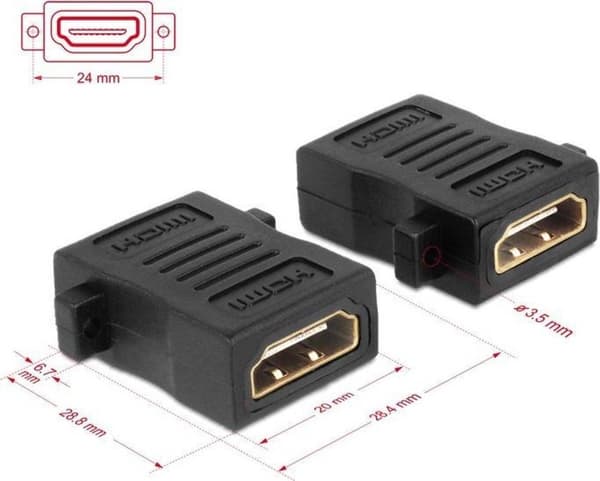 DeLOCK HDMI (v) - HDMI (v) kobling / installation - version 1.4 (4K 30Hz)