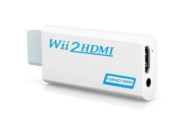Wii till HDMI-adapter, 1080p Full-HD Nintendo
