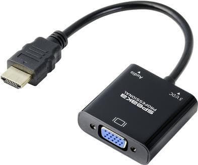 SP-10352148 HDMI Adapter [1x - 1x VGA] Sort Standard 0,15 (SP-10352148)