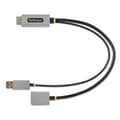 Miniatyrbild 6 av 6: StarTech.com 12-tums HDMI till DisplayPort-adapterkabel, Active 4K 60Hz HDMI 2.0 till DP 1.2-omvandlare, HDR, USB-bussdriven, HDMI-källa till DisplayP
