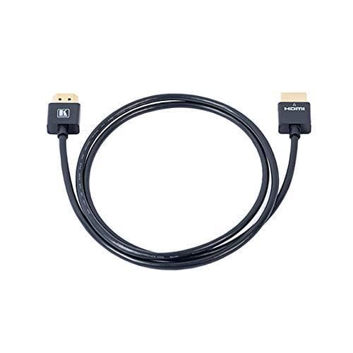 Kramer C-HM/HM/PICO-sarja C-HM/HM/PICO/BK-10 - HDMI-kaapeli Ethernetillä - HDMI-uros HDMI-uros - 3 m - musta - 4K-tuki
