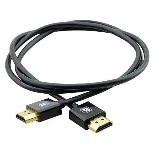 Kramer C-HM/HM/PICO-sarja C-HM/HM/PICO/BK-10 - HDMI-kaapeli Ethernetillä - HDMI-uros HDMI-uros - 3 m - musta - 4K-tuki