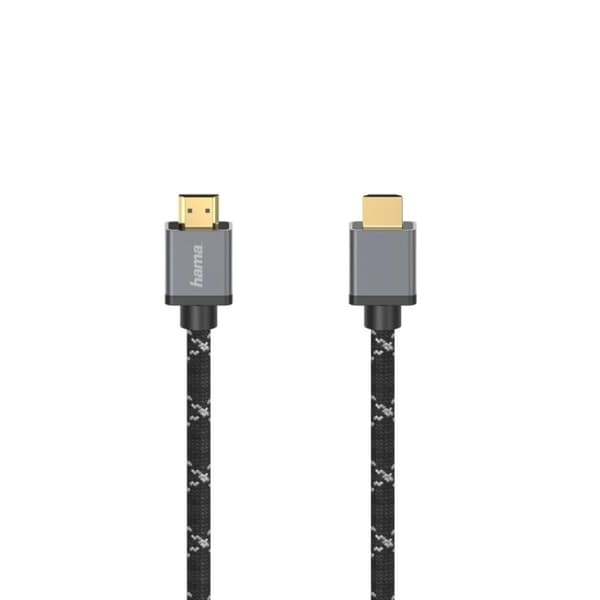 Hama Ultra High-speed HDMI™-kabel Certificeret tilslutning. 8K aluminium 1,0 M