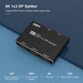 Miniatyrbild 5 av 10: NÖRDIC Displayport splitter 1 till 3 8K30Hz 4K120Hz MST
