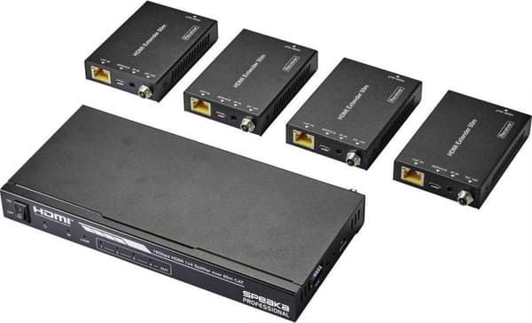 SpeaKa Professional SP-HDS-700 HDMI® HDMI-förlängare via nätverkskabel RJ45 50 m (SP-9477144)
