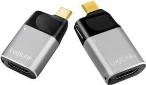 LogiLink USB 3.2 Gen2 -näytönohjain, USB-C - HDMI/USB-C-liitäntä 1: USB-C-liitin, liitäntä 2: HDMI-A-liitäntä + - 1 kpl (CUA0203)
