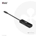 Miniatyrbild 9 av 11: CLUB3D USB Gen2 Type-C till HDMI™ 8K60Hz eller 4K120Hz HDR10+ med DSC1.2 med Power Delivery 3.0 Active Adapter M/F