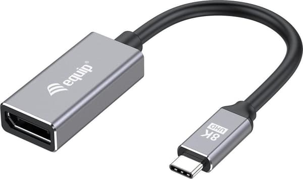 Udstyr Adapter USB-C -> DisplayPort 1,4 8K60Hz 0,15m gr (133493)