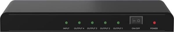 Goobay HDMI™ Splitter 1 til 4 (4K @ 30 Hz) (58482)