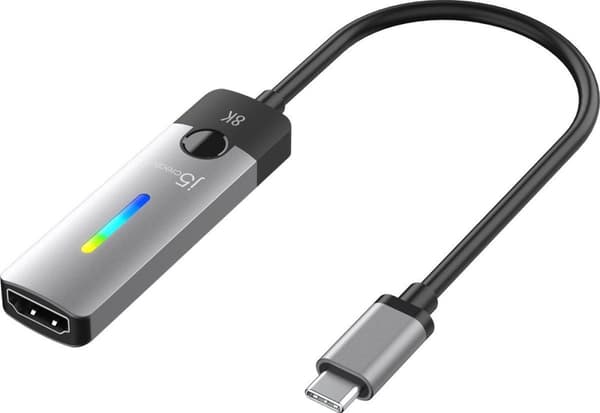 J5CREATE USB-C TIL HDMI 2.1 8K ADAPTER (JCA157-N)