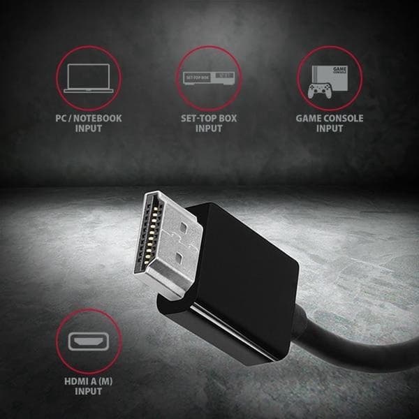 Axagon RVH-VGN videokabeladapter 0,17 m HDMI Typ A (Standard) VGA (D-Sub) Svart