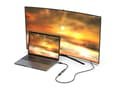 Miniatyrbild 3 av 7: Utrusta Displayport->HDMI-adapter 1,2 M/F 4K/60Hz grå (133445)