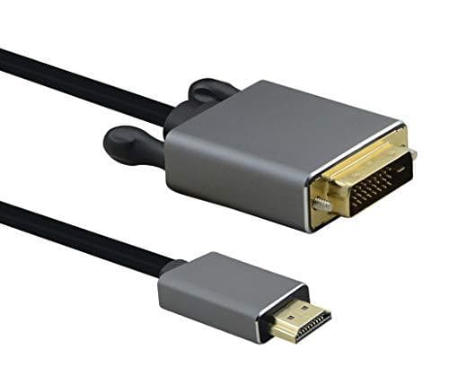 Helos Premium - Adapterkabel - DVI-D han til HDMI han - 3 m - Sort - 4K-understøttelse