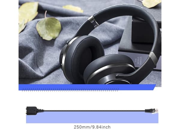 Varusta puhelinkaapeli RJ9 2 x 3,5 mm:n liitäntään kuulokkeille 25 cm (147944)