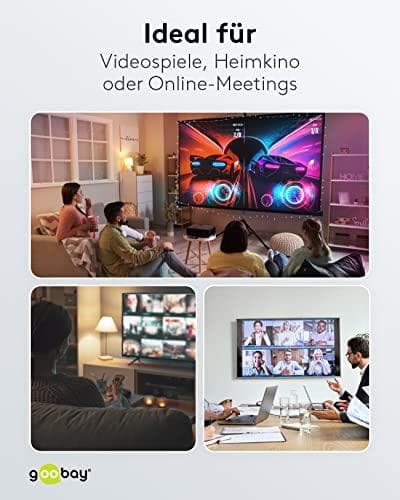 Goobay HDMI™ matrisswitch 4 till 2 (4K @ 60 Hz) (58479)