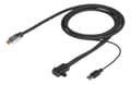 Miniatyrbild 1 av 4: Vivolink PROHDMIHDMFM3-LSZH. Kabellängd: 3 m, Kontakt 1: HDMI Typ A (standard), Kontakt 1 kön: Hane, Kontakt 2: HDMI Typ A (standard), Kontakt 2 kön: