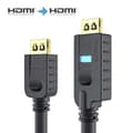 Miniatyrbild 2 av 2: PureLink PI2010 Active HMDI-kabel, högpresterande (18 Gbps max 20m, 10,2 Gbps max 30m), HDR, 12,5m, svart