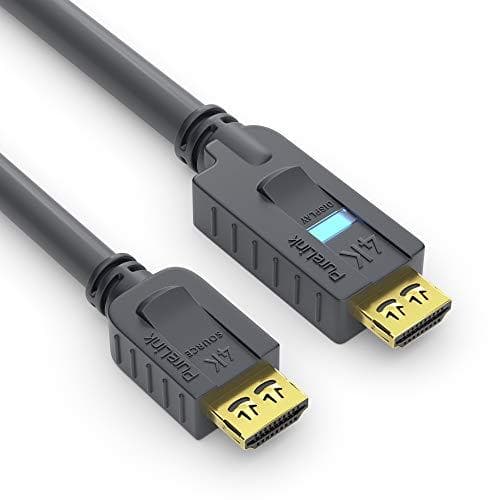 PureLink PI2010 Active HMDI-kabel, högpresterande (18 Gbps max 20m, 10,2 Gbps max 30m), HDR, 12,5m, svart