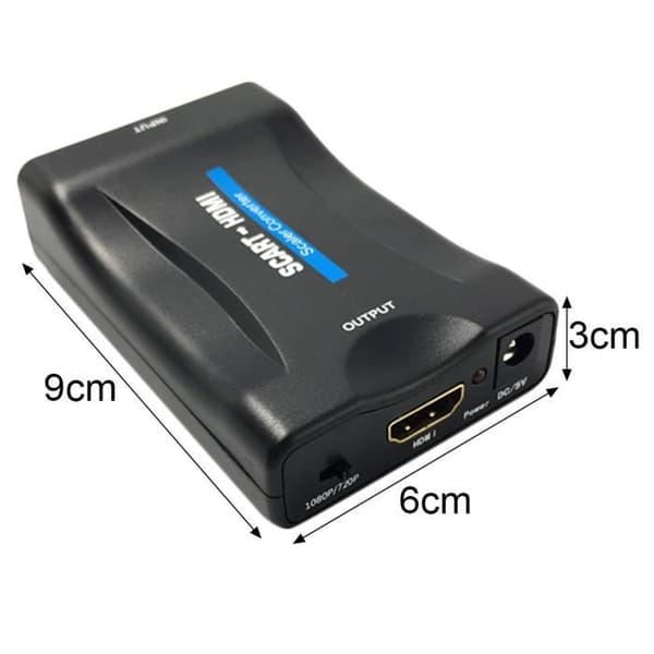 Scart till HDMI-omvandlare