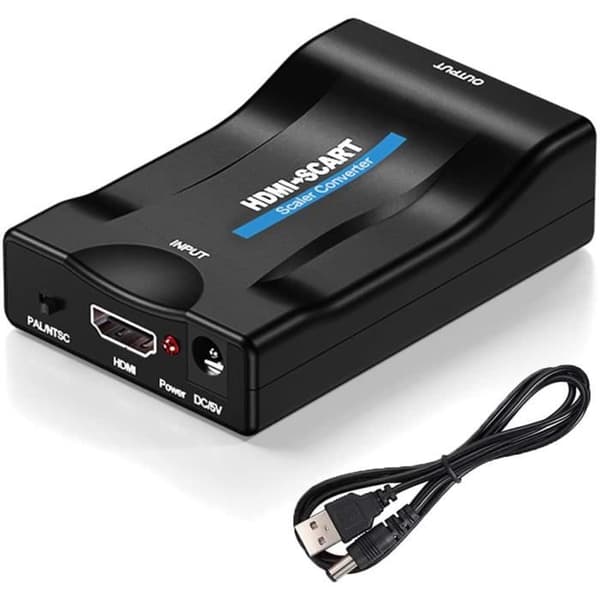 hdmi till scart-adapter hdmi till scart-omvandlare ljud video hdmi till scart-adapter stöder 148 utgång