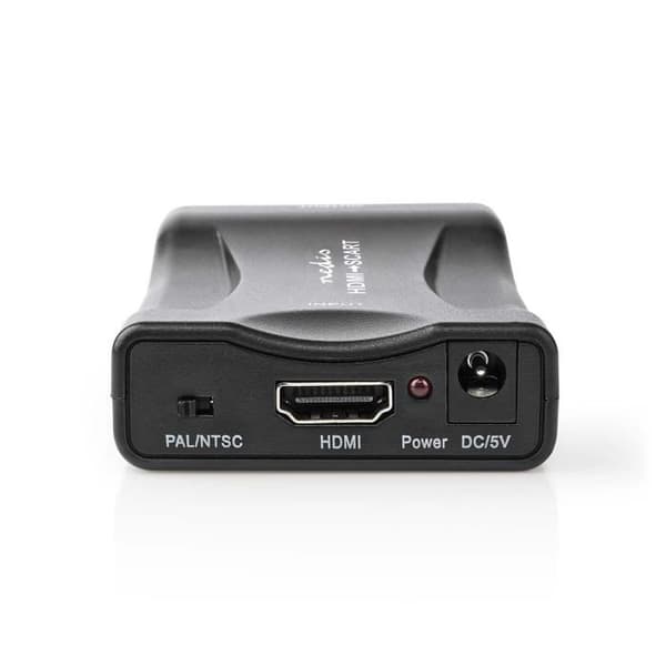 HDMI / SCART Adapter Converter HDMI™ SCART-ingång Hona Envägs 1080p 1,2 Gbps ABS Svart