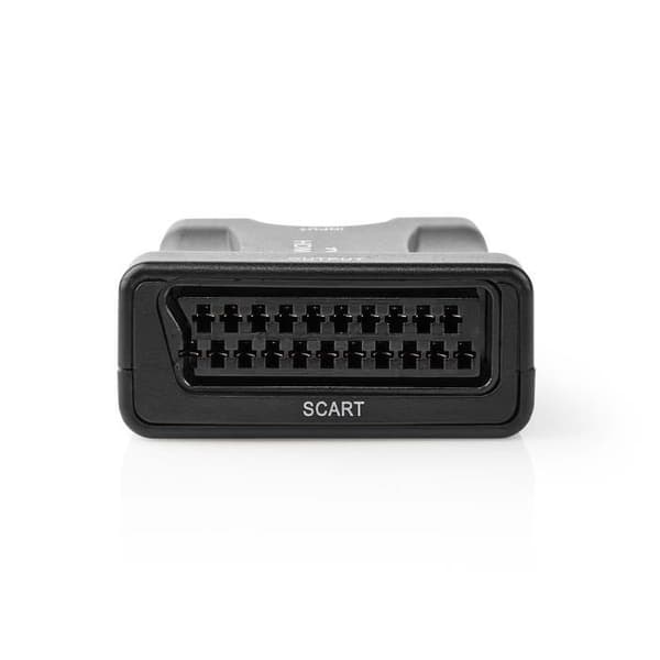 HDMI / SCART Adapter Converter HDMI™ SCART-ingång Hona Envägs 1080p 1,2 Gbps ABS Svart