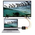 Miniatyrbild 2 av 4: Mini RCA AV till HDMI Composite Converter Adapter AV2HDMI Converter 1080P HDTV DVDB