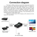Miniatyrbild 4 av 4: WESTANGEL@Scart till HDMI Converter-Scart till HDMI Adapter-1080P Video HD