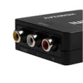 Miniatyrbild 3 av 4: Composite Audio and Video CVBS HDMI Converter Adapter AV Conversion Video Converter AV2HDMI HDMI 1080P（Svart）