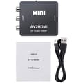 Miniatyrbild 4 av 4: Mini AV RCA CVBS till HDMI Video Audio Converters Adapter Support 720 1080P för kamera, XBox 360, PS1, PS2, WII, N64, G A23