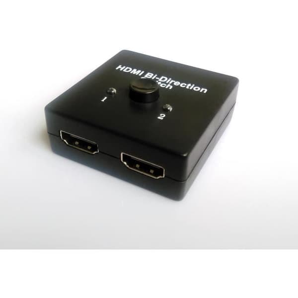 Easyday HDMI Bi-Directional 2 x 1 Switch Switcher 1 x 2 Splitter Selector 3D 1080p 1,3V 1,4V 2V 4K x 2K One in Two Out eller[291]