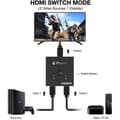 Miniatyrbild 3 av 4: HDMI Switch Splitter 4k 2 Port HDMI Dubbelriktad Splitter Switch 1 in 2 Out - 2 In 1 Out HDCP 2.2 Ultra HD 4K Full