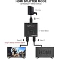 Miniatyrbild 4 av 4: HDMI Switch Splitter 4k 2 Port HDMI Dubbelriktad Splitter Switch 1 in 2 Out - 2 In 1 Out HDCP 2.2 Ultra HD 4K Full