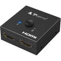 Miniatyrbild 1 av 4: HDMI Switch Splitter 4k 2 Port HDMI Dubbelriktad Splitter Switch 1 in 2 Out - 2 In 1 Out HDCP 2.2 Ultra HD 4K Full