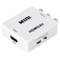 Miniatyrbild 3 av 4: HDMI Conversion AV Video Converter AV2HDMI HDMI 1080P Composite Audio and Video CVBS Converter Adapter (Vit）