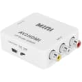 Miniatyrbild 1 av 4: RCA till HDMI Converter, Mini RCA till HDMI Adapter AV2HDMI HD Converter, HDMI Video Audio Converter som stöder A201