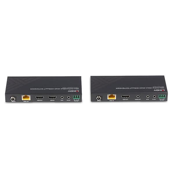 LINDY HDMI 4K60 förlängare över RJ45 HDBaseT upp till 150m - IR / RS232