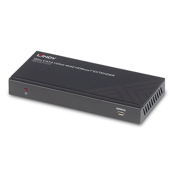 LINDY HDMI 4K60 förlängare över RJ45 HDBaseT upp till 150m - IR / RS232