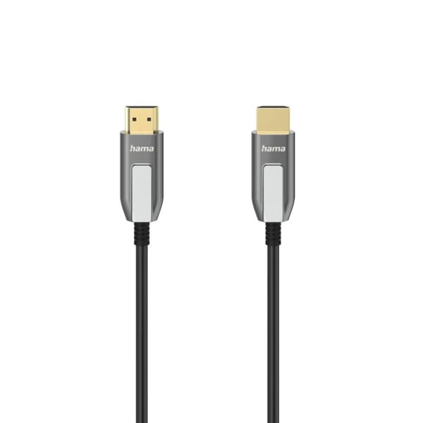 Hama Ultra High Speed HDMI™-kabel, certificeret, han-han, 8K, aluminium, 10 m (00205265)