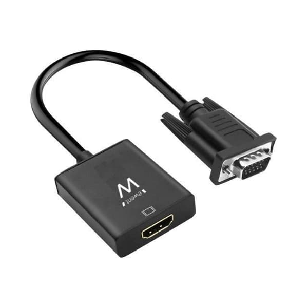 Ewent EW9866 HDMI VGA Video Converter Svart