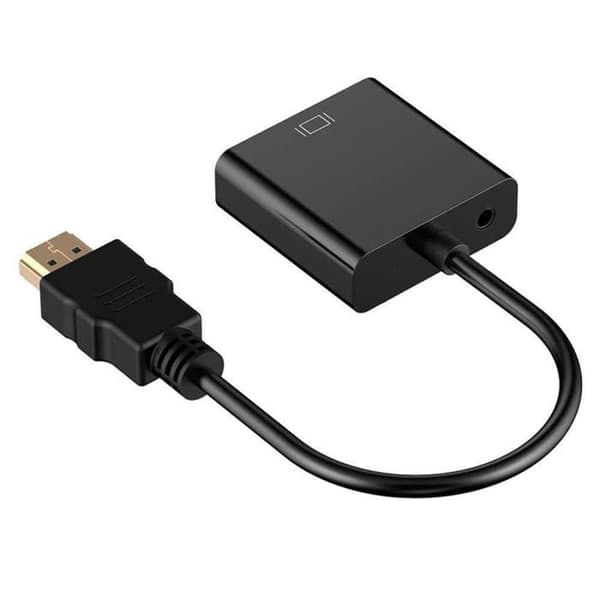 Videokonverter - Cablexpert - A-HDMI-VGA-03 - HDMI till VGA - Upplösning 1920x1200 - Svart